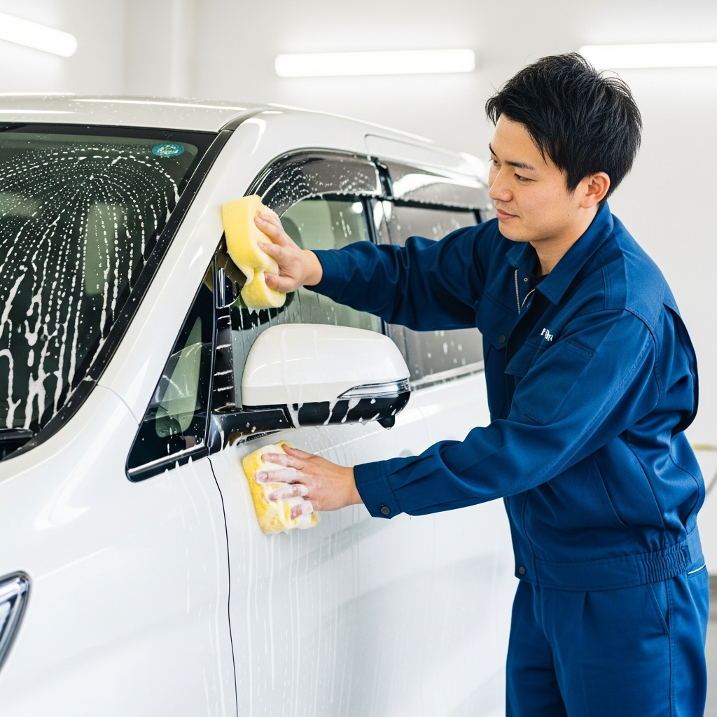 daisan carwash japanese style